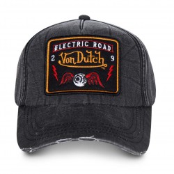 Casquette Electric Road Noire Adulte Von Dutch - Casquette Mode Von Dutch