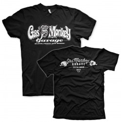T-Shirt Noir Blood, Sweat and Beers ! Homme Gas Monkey