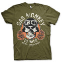 T-Shirt Tête de Mort Motard Garage 