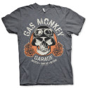 T-Shirt Tête de Mort Motard Garage 