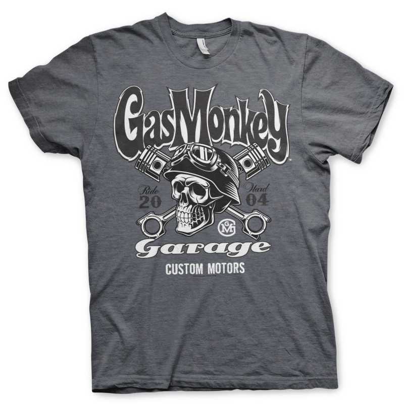 T-Shirt Homme Custom Garage Gas Monkey