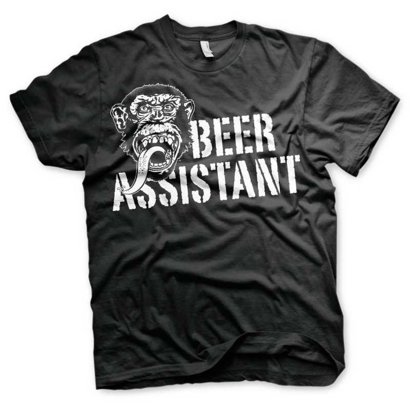 T-Shirt Homme Beer Assistant Gas Monkey