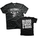 T-Shirt Homme Blood Sweat and Beers