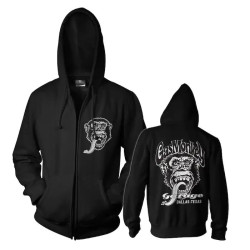 Veste Capuche Zippée Adulte Logo Gas Monkey