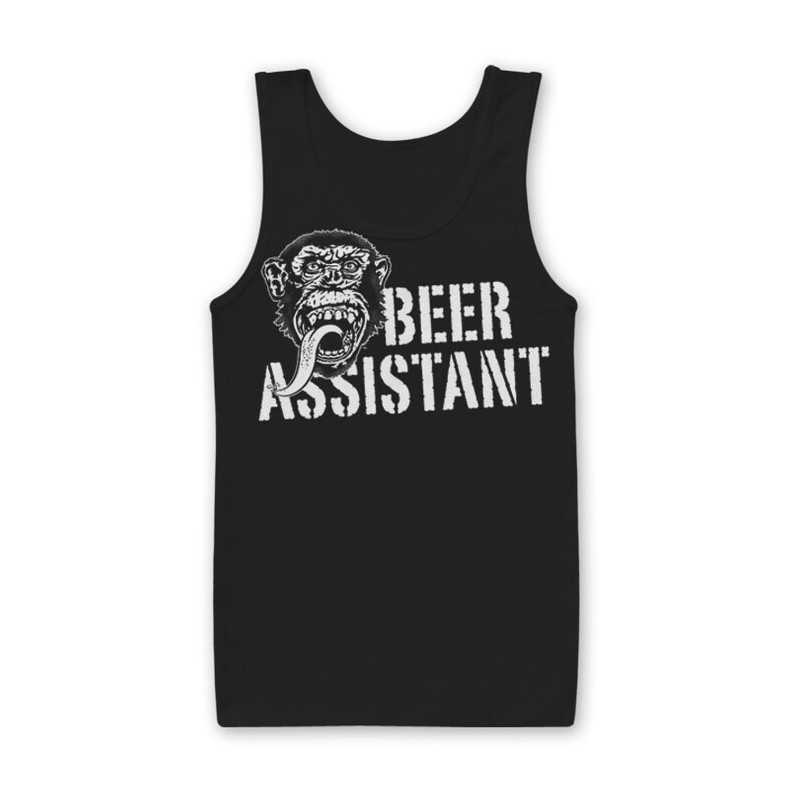 Débardeur Noir Homme Beer Assistant Gas Monkey