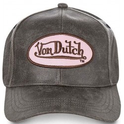 Classique et féminine, cette casquette marron et rose femme Von Dutch viendra parfaire la plupart de vos looks de tous les jours ! Osez la casquette Von Dutch en toutes saisons, c'est désormais un véritable accessoire de mode.
