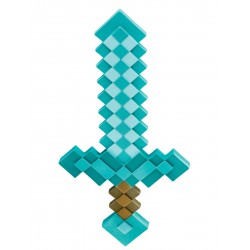 Epée de Minecraft disguise - arme minerait adulte et enfant the duck