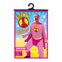 Costume de Biteman Rose Adulte - déguisement humoristique carnaval the duck