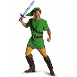 Déguisement de Link the legend of zelda vert adulte - Costume jeux vidéo zelda The Duck