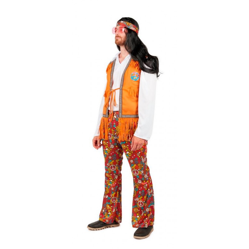 Déguisement Hippie Homme Multicolore - The Duck