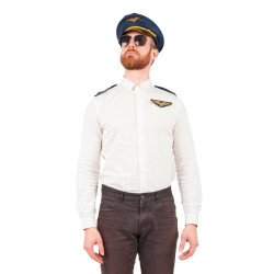 Set Accessoires Pilote Avion Homme