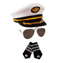 Set Accessoires Capitaine de Bateau PtitClown