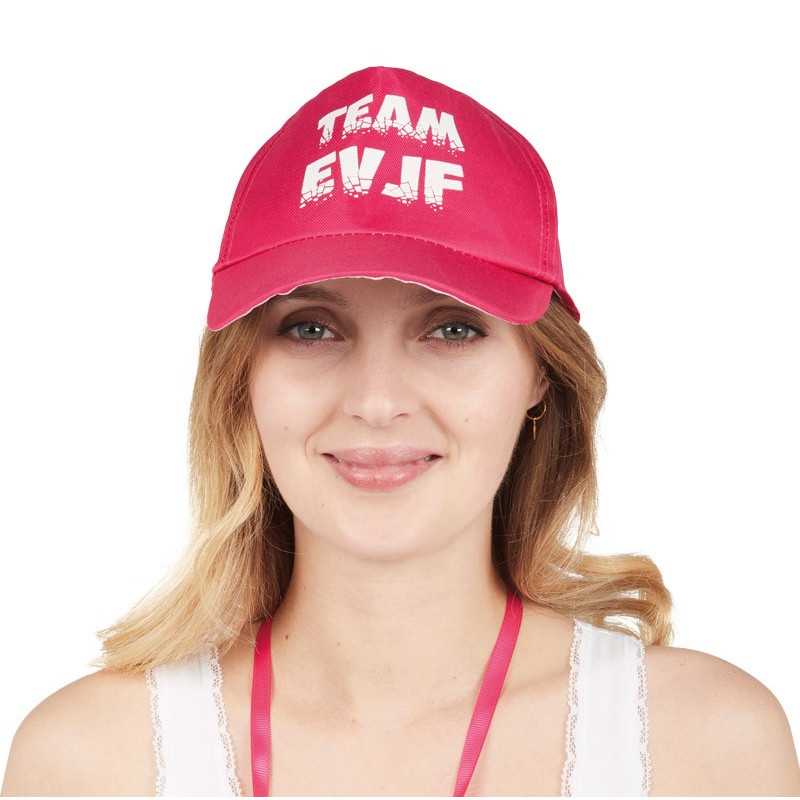 Casquette Rose Team EVJF Femme PtitClown