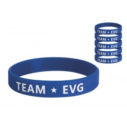 Bracelets EVG Bleus Homme - Lot de 6 PtitClown