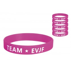 Bracelet Team EVJF Rose - Lot de 6