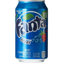 Fanta Berry Myrtilles Framboises Canette 355 mL Fanta