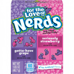 Bonbons Nerds Raisin et Fraise Wonka