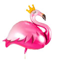 Ballon Aluminium Flamant Rose PtitClown