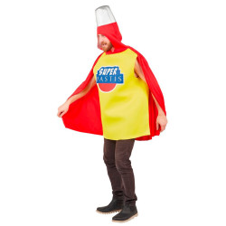 Déguisement Super Pastis Pastis Man Adulte - Costume super pastis man adulte The Duck