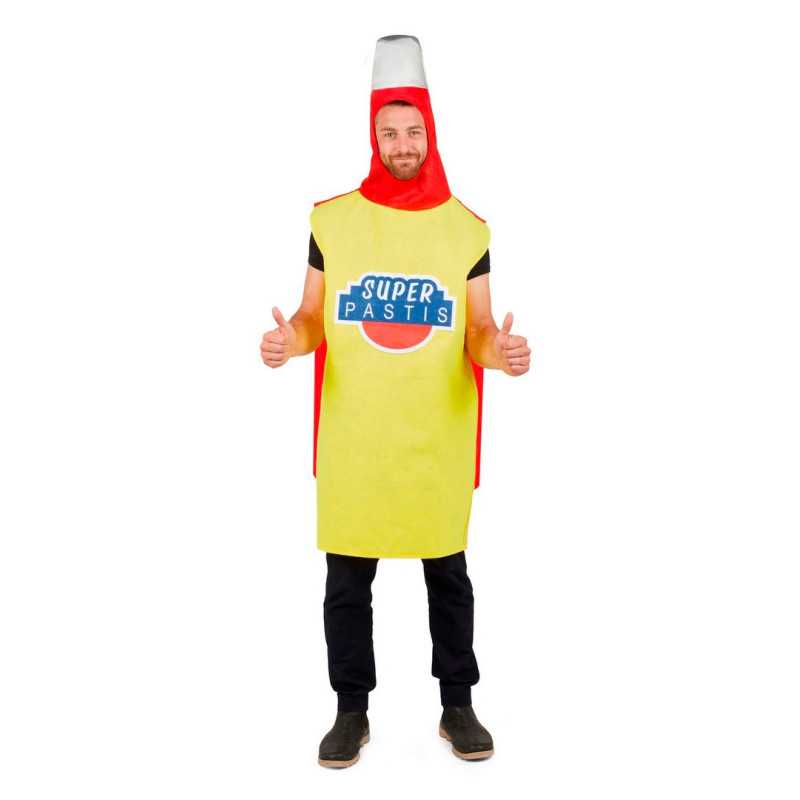 Déguisement Super Pastis Pastis Man Adulte - Costume super pastis man adulte The Duck