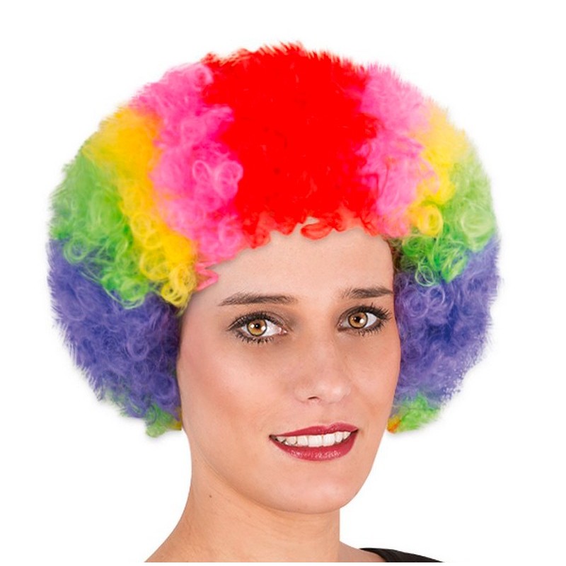 Perruque disco multicolore - Perruques - Déguisements et accessoires
