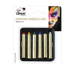 Crayons de Maquillage - Lot de 6