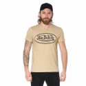 T-Shirt Homme Col V Von Dutch Logo Noir Von Dutch