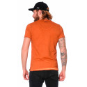 T-Shirt Col V Homme Orange Von Dutch 