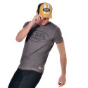 T-Shirt Homme Gris Foncé Logo Von Dutch 