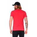 T-Shirt Rouge Homme Col V Von Dutch