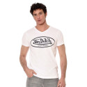 T-Shirt Blanc Homme Logo Von Dutch