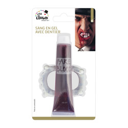 Kit Dents de Vampire et Sang en Gel 28ml