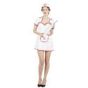 Déguisement Infirmière Femme Sexy Blanc Rouge - Costume Infirmière Femme The Duck