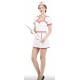 Déguisement Infirmière Femme Sexy Blanc Rouge - Costume Infirmière Femme The Duck