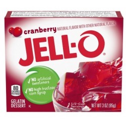 Gelée Cranberry Jell-O
