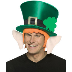 Chapeau Leprechaun Vert Adulte - Déguisement Saint Patrick Adulte Chapeau The Duck