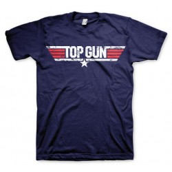 T-Shirt Top Gun Distressed Logo