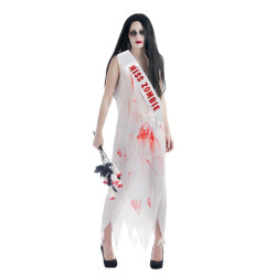 Destockage Déguisement de Miss Zombie Femme