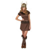 Déguisement Viking Sexy marron Femme Jadeo