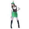 Déguisement femme des bois vert Jadeo