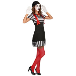 Déguisement mime femme Jadeo