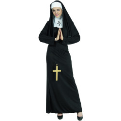 Déguisement nonne femme jadeo