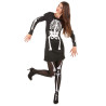 Déguisement squelette femme Halloween Jadeo