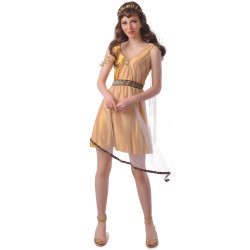 Déguisement romaine or femme Jadeo