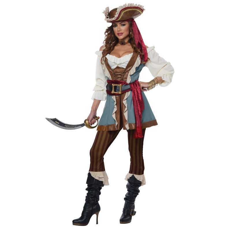 Déguisement pirate luxe femme