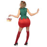 Déguisement robe fraise femme Jadeo