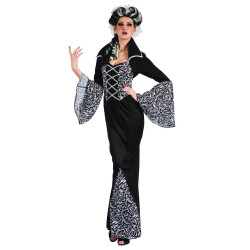 Déguisement vampire noir femme Jadeo
