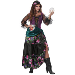 Déguisement voyante luxe femme Jadeo