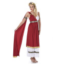 Déguisement rouge romaine femme Jadeo