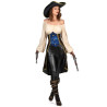 Déguisement pirate marron femme Jadeo